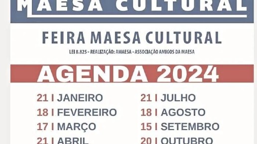 📅 MAESA CULTURAL - AGENDA 2024